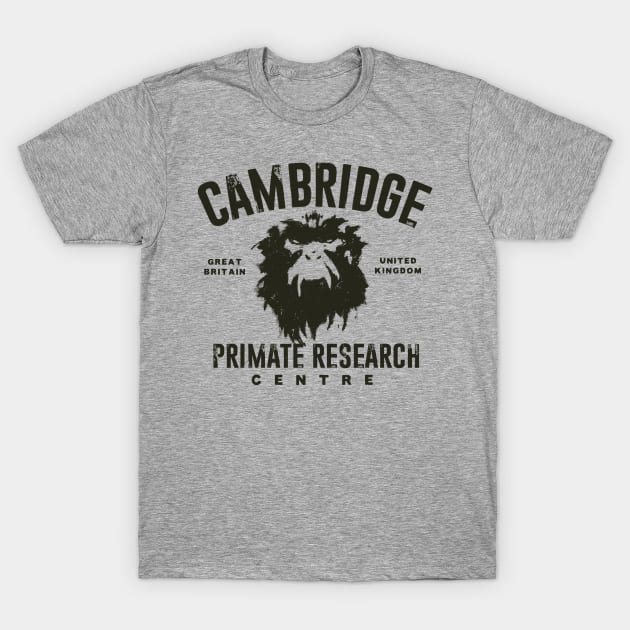 Cambridge Primate research Centre T-Shirt by MindsparkCreative